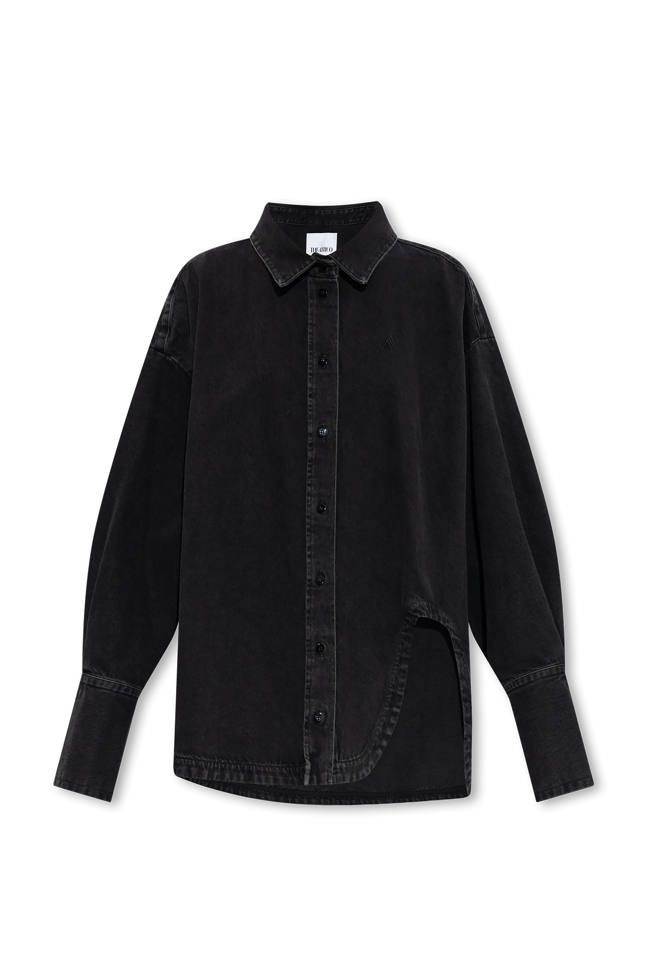 Black Diana denim shirt The Attico Vitkac Germany